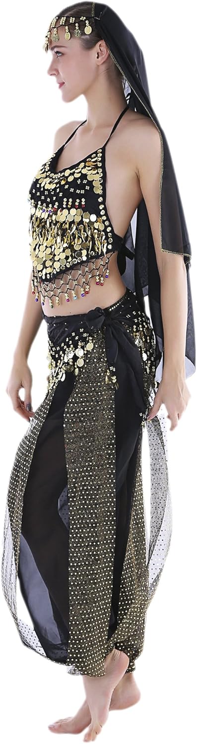 Seawhisper 12 Colors Belly Dance Costumes India Dance Outfit Halloween