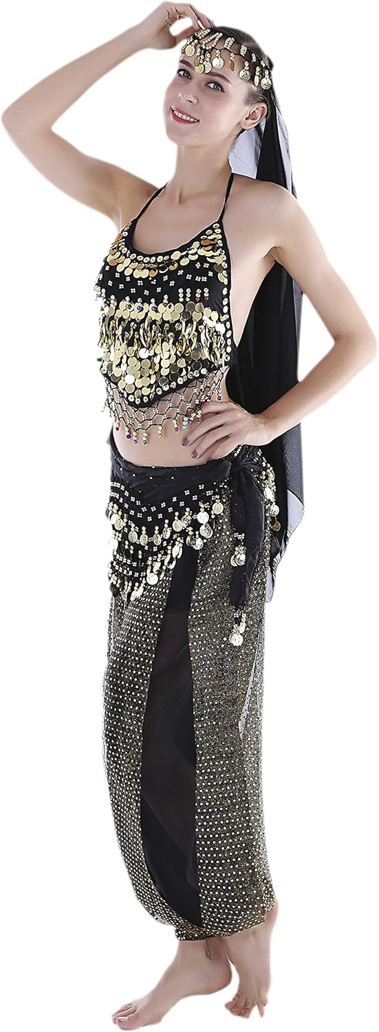 Seawhisper 12 Colors Belly Dance Costumes India Dance Outfit Halloween