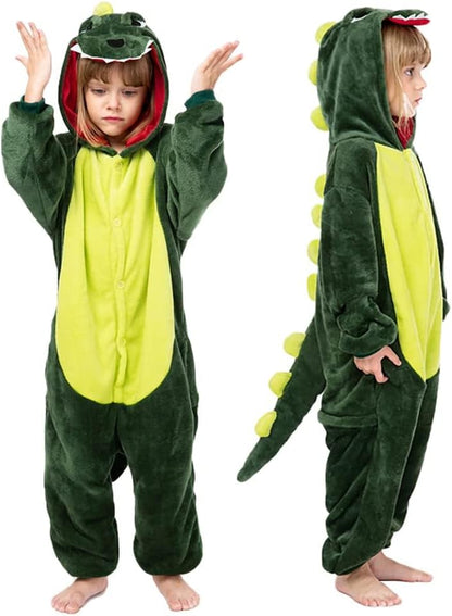 Seawhisper Kids Dinosaur Costume Toddler Halloween Animal Fancy Jumpsuit Onesie Boy Girl