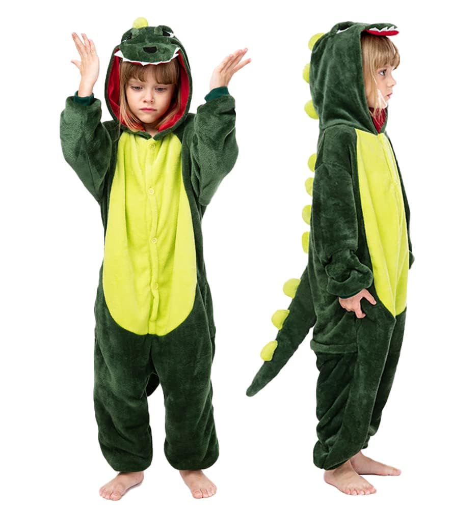 Seawhisper Kids Dinosaur Costume Toddler Halloween Animal Fancy Jumpsuit Onesie Boy Girl