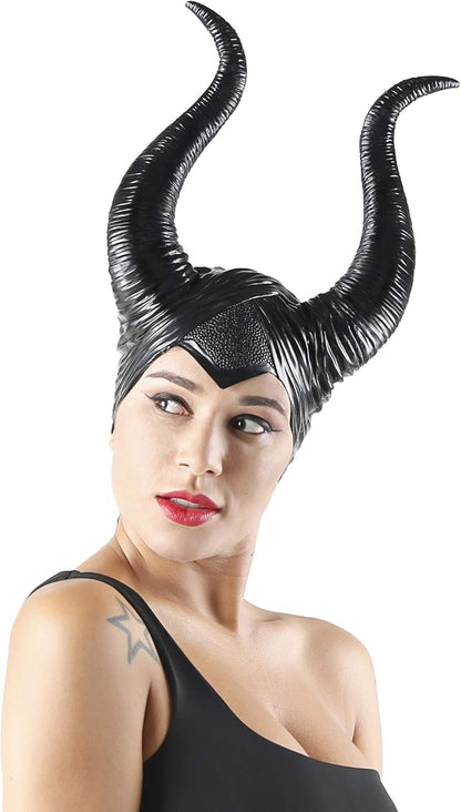 Seawhisper Evil Queen Halloween Costume Horns Women's Headband Headdress